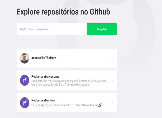 Github Explorer